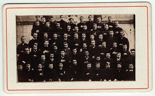 Photo cdv groupe enfant - photo,