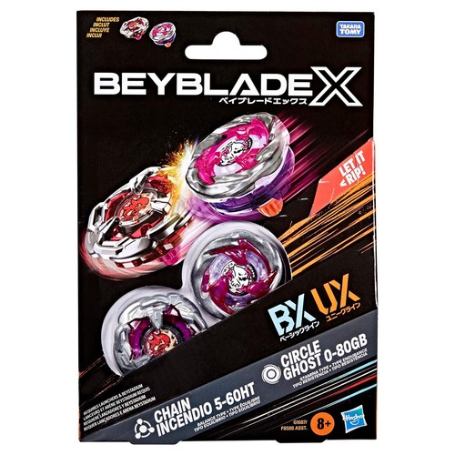 Beyblade dual pack circle - x,