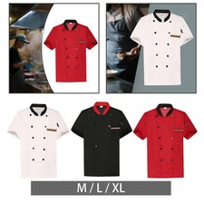 Hommes femmes Chef veste été