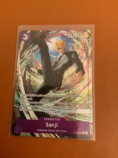 CARTE ONE PIECE SANJI  (Alt Art) OP12-070 R Legacy of the Masters ANGLAISE
