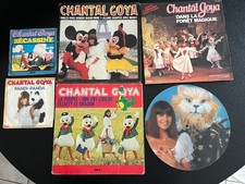 Lot Disques Vinyles CHANTAL GOYA 4 LP 33 t + 2 disques 45 t
