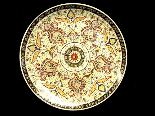 Ancien plat de - ,