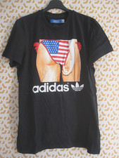 Tee Shirt Adidas originals trefoil American Flag bikini USA Homme - S
