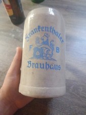Chope A Bière  1litre,frankentbaler Brauhaus,bistrot,brasserie 