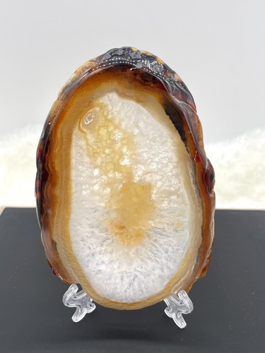 Tranche agate naturelle - tranche, d'agate