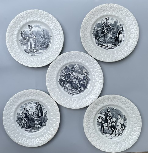 Série assiettes parlantes - 5,