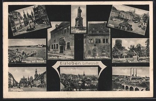 Carte postale eisleben - carte,