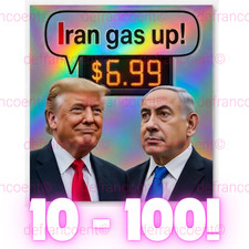 HOLO Gas Stickers Trump I Did
