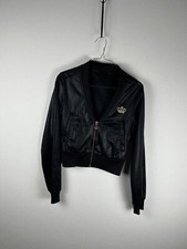 Adidas X Missy Elliott Taille XS Shiny or Noir Respect Me Zip Veste Rare XS