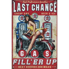 PLAQUE DECORATIVE PIN UP -LAST