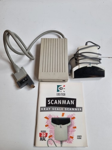 Logitech scanman scsi - logitech, –