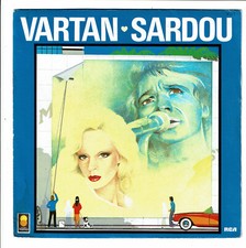 Sylvie VARTAN Michel SARDOU Vinyle 45T L'ATLANTIQUE -RCA VS1 +Photo Texte Presse