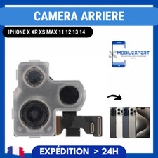 CAMERA ARRIERE ORIGINAL IPHONE X XR XS MAX 11 12 13 14 15 + PRO/PRO MAX