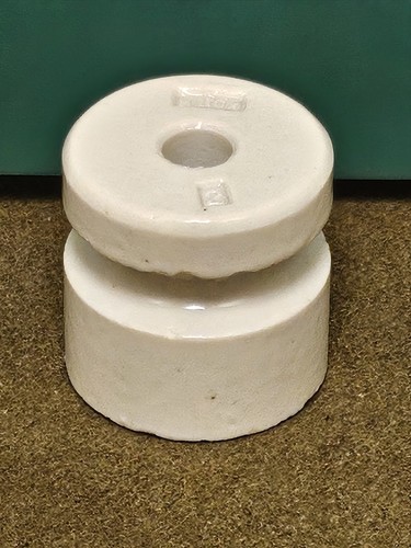 Isolateur porcelaine ww1 - isolateur,