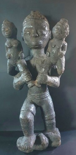 Statue art africain peuple - statue,