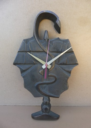 Ancienne pendule caducée