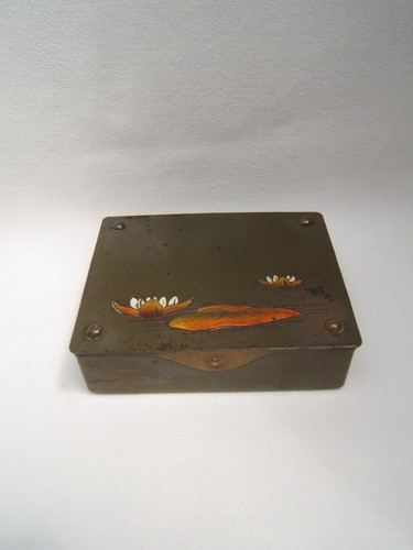 Ancienne boite timbre - timbre, tole