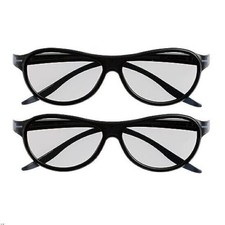 Lunettes LG Cinéma 3D AG-F310 (X2) Nouveau Modèle 2 Paires Noir