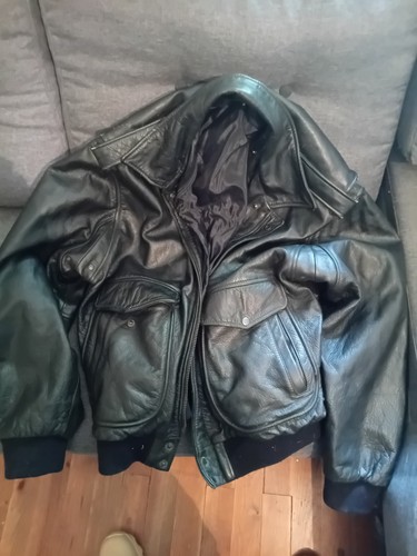 Blouson cuir homme - cuir,