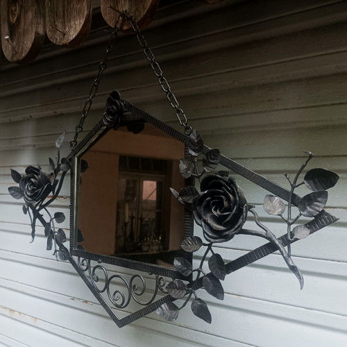 Important miroir mural - , en