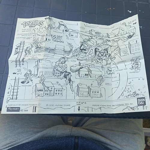 Notice plan secret tortue - notice,