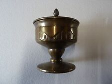 superbe drageoir d'époque art déco en laiton, année 20-30, super chic, classe!!!