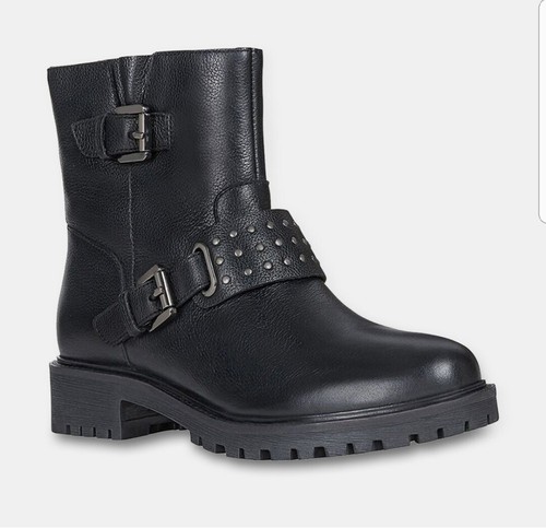 Bottines geox cuir femme - cuir,