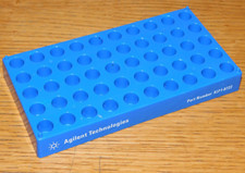 SUPPORT à éprouvette TUBE à ESSAI laboratoire SWISS Agilent Technologies PYREX