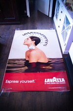 LAVAZZA BY MONDINO A Large French Vintage Advertising Poster Original 2003