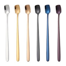  6 Pcs Cuillere De Service Inox Cuillère À Café En Acier Inoxydable