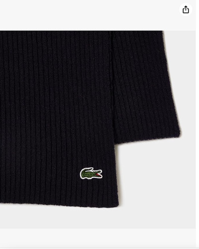 Lacoste echarpe marine - lacoste,