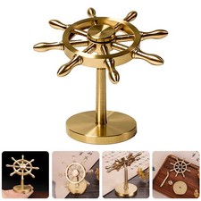  Maquette Bateau Gouvernail Ornement Déco De Table Nautique Décoration Bureau