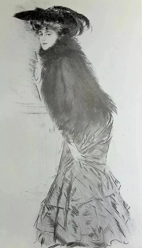 Paul césar helleu pudique - :,