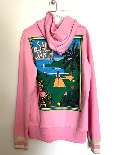 Hoodie julien saint barth rose - julien,