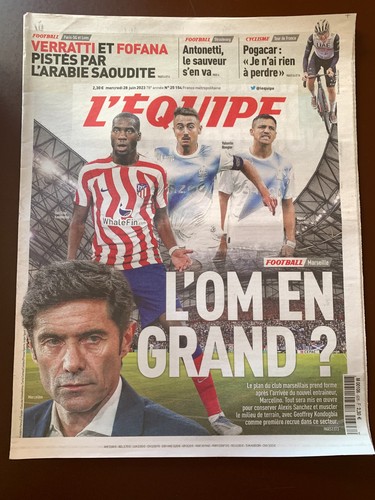 Equipe journal 06 2023 - l'equipe,