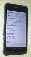 Téléphone Smartphone 4.2p IPS BlackBerry Z10 noir 4G boite neuf débloqué