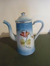 ANCIENNE CAFETIERE  EMAILLEE