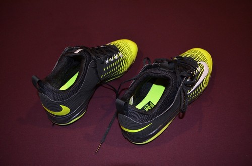 Nike cleats kids yellow and - cleats,