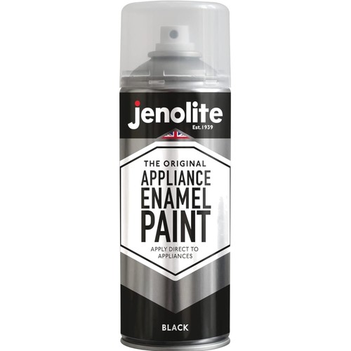 Peinture émail noir 400ml - peinture,