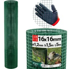 Grille de jardin soudée verte