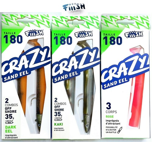 Fiiish crazy sand eel 180mm - crazy,