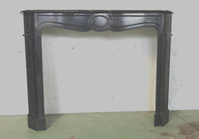 cheminée capucine marbre NOIR