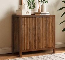 Fluted sideboard buffet - fluted,