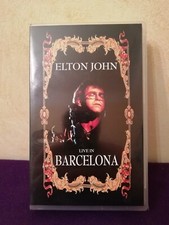 VHS de"Elton John" live in Barcelona  