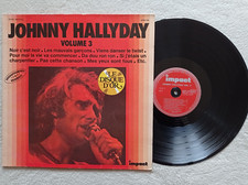 LP 33T JOHNNY HALLYDAY "Volume 3" IMPACT 6886 158 FRANCE #2 °