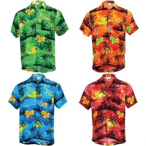 Chemise hawaïenne homme - homme, À