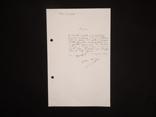 Julien GRACQ - Lettre