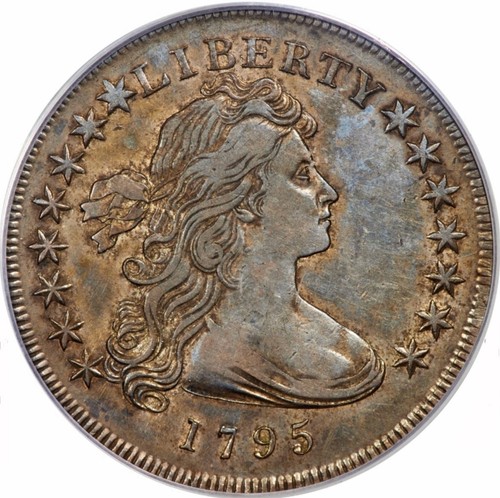 1795 draped bust - bust, dollar