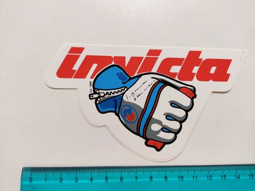 Autocollant invicta gants ski - autocollant,