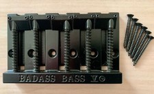 Leo Quan Badass Bass V Chevalet pour Fender et Squier Precision ou Jazz Bass